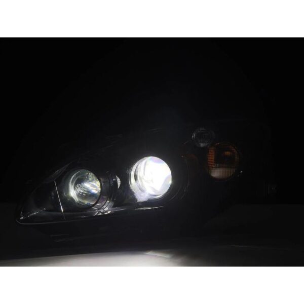 AlphaRex-99-09 Honda S2000 LED Projector Headlights in Alpha Black