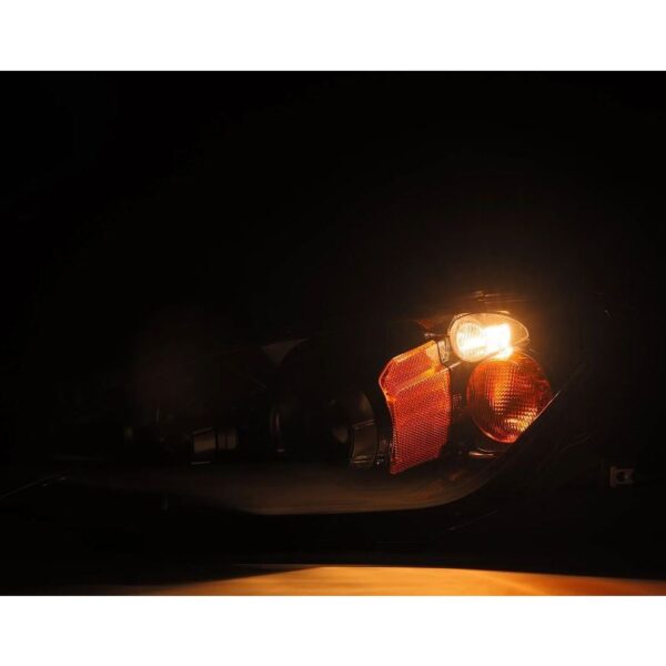 AlphaRex-99-09 Honda S2000 LED Projector Headlights in Alpha Black