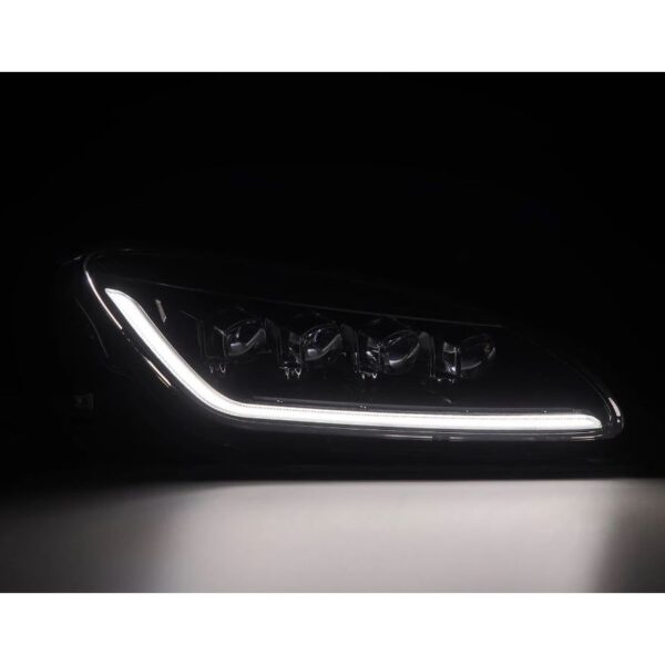 AlphaRex-99-09 Honda S2000 LED Projector Headlights in Alpha-Black
