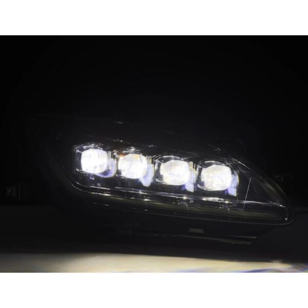 AlphaRex-99-09 Honda S2000 LED Projector Headlights in Alpha-Black