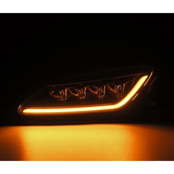 AlphaRex-99-09 Honda S2000 LED Projector Headlights in Black