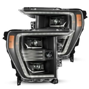AlphaRex-Projector Headlights Black