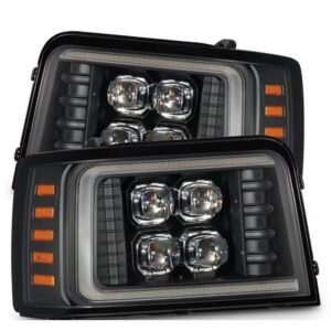 AlphaRex-Projector Headlights Black