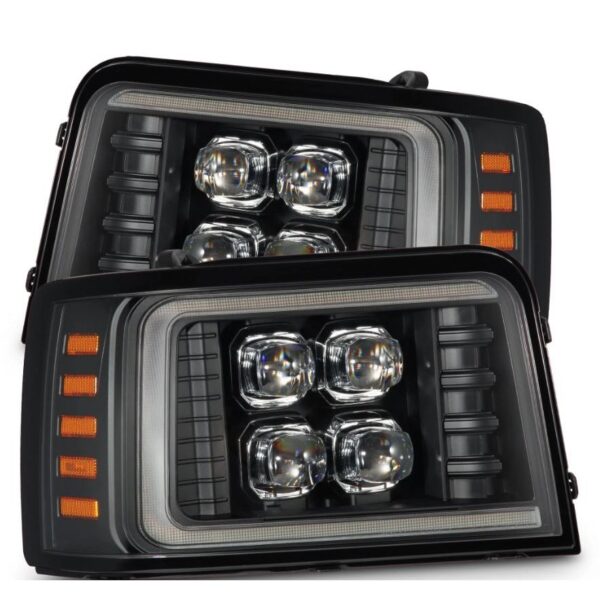 AlphaRex-Projector Headlights Black