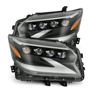 AlphaRex-LED Projector Headlights in Black