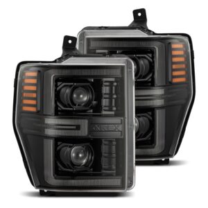 AlphaRex-LED Projector Headlights in Alpha-Black