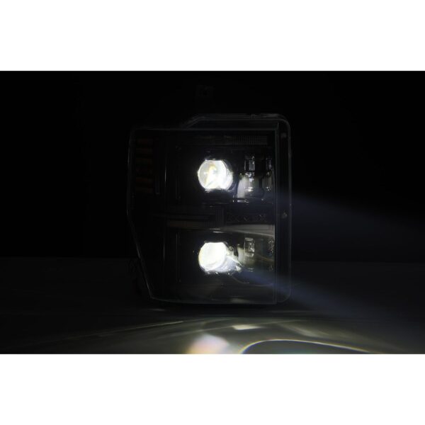 AlphaRex-LED Projector Headlights in Alpha-Black