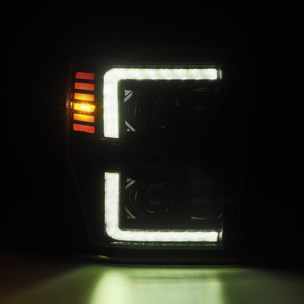 AlphaRex-LED Projector Headlights in Alpha-Black