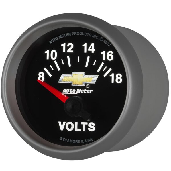 2-1/16 in. VOLTMETER, 18V, ELECTRIC, GM COPO CAMARO