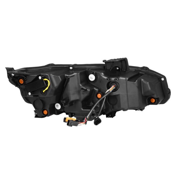 AlphaRex-16-21 Honda Civic LED Projector Headlights in Black
