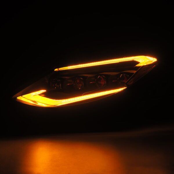 AlphaRex-23-24 Nissan Z LED Projector Headlights in Black