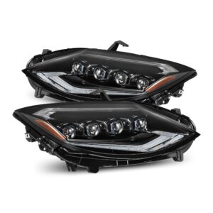 AlphaRex-23-24 Nissan Z LED Projector Headlights in Alpha-Black