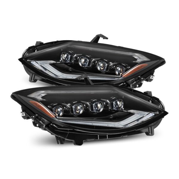 AlphaRex-23-24 Nissan Z LED Projector Headlights in Alpha-Black