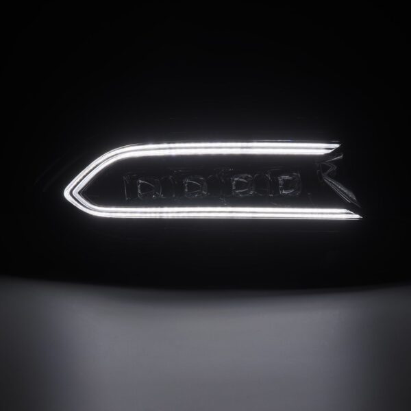 AlphaRex-15-23 Dodge Charger LED Projector Headlights in Black