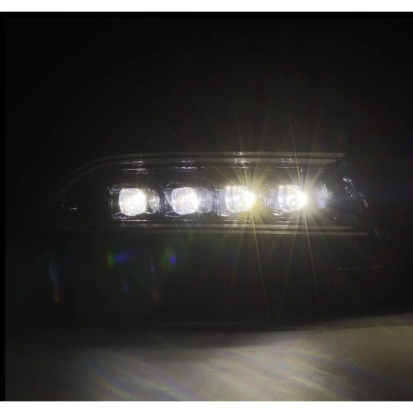 AlphaRex-15-23 Dodge Charger LED Projector Headlights in Black