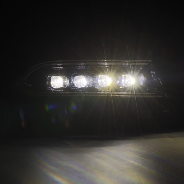 AlphaRex-15-23 Dodge Charger LED Projector Headlights in Alpha-Black