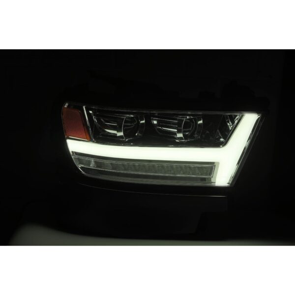 AlphaRex-Projector Headlights Plank Style Design Chrome