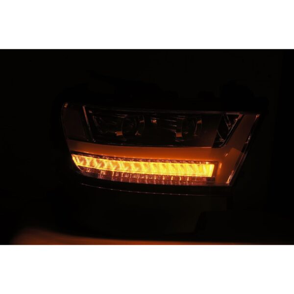 AlphaRex-Projector Headlights Plank Style Design Chrome