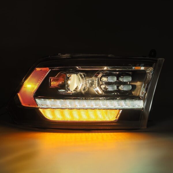 AlphaRex-LED Projector Headlights in Alpha- Black