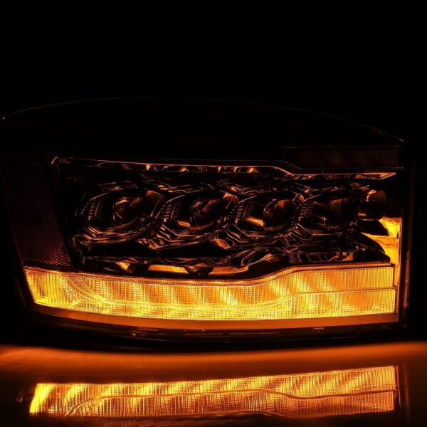 AlphaRex-LED Projector Headlights in Chrome