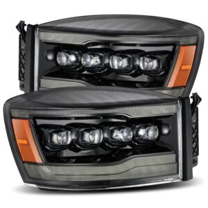 AlphaRex-LED Projector Headlights in Alpha-Black