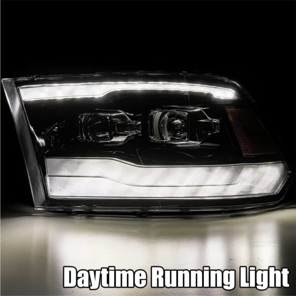 AlphaRex-LED Projector Headlights in Alpha-Black