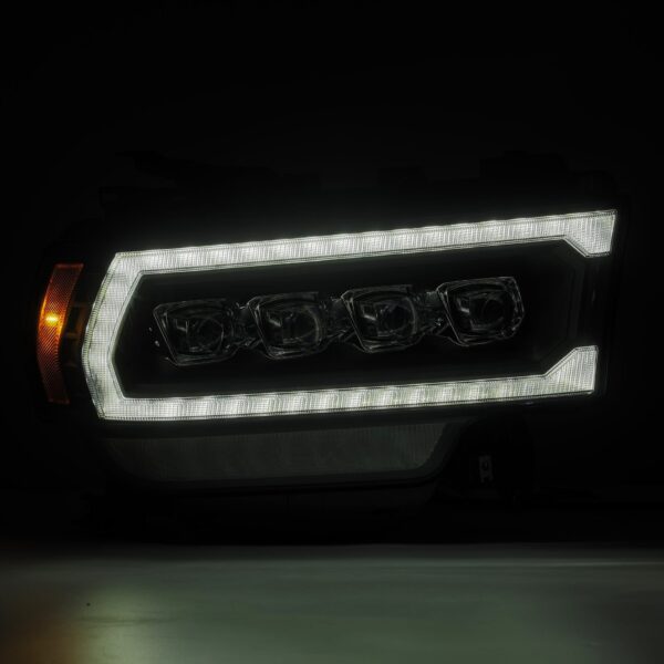AlphaRex-LED Projector Headlights in Black
