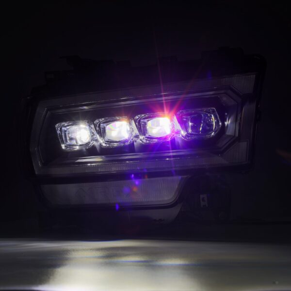AlphaRex-LED Projector Headlights in Black