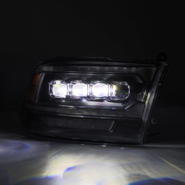 AlphaRex-LED Projector Headlights in Black