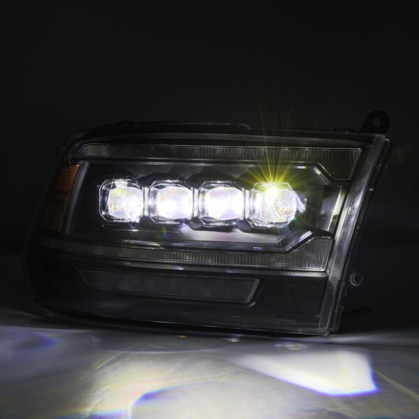 AlphaRex-LED Projector Headlights in Black