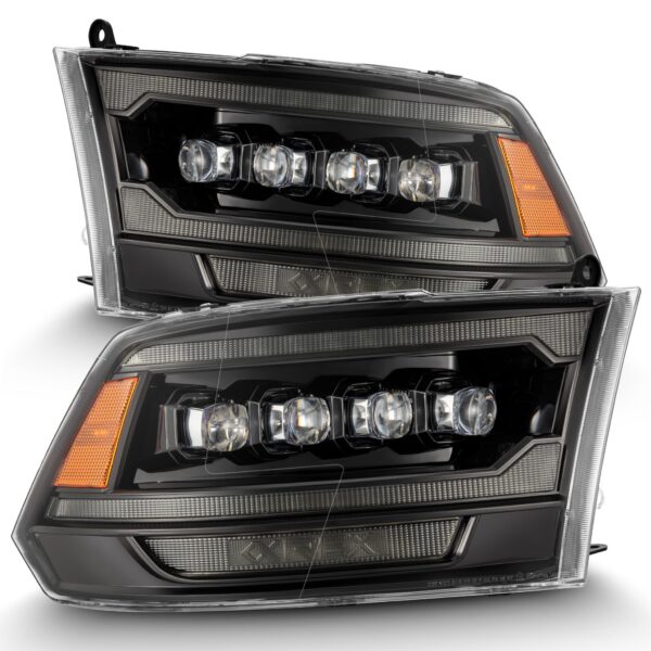 AlphaRex-LED Projector Headlights in Alpha-Black
