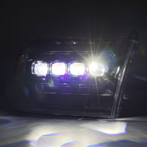 AlphaRex-LED Projector Headlights in Alpha-Black