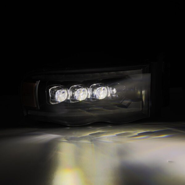 AlphaRex-LED Projector Headlights in Black
