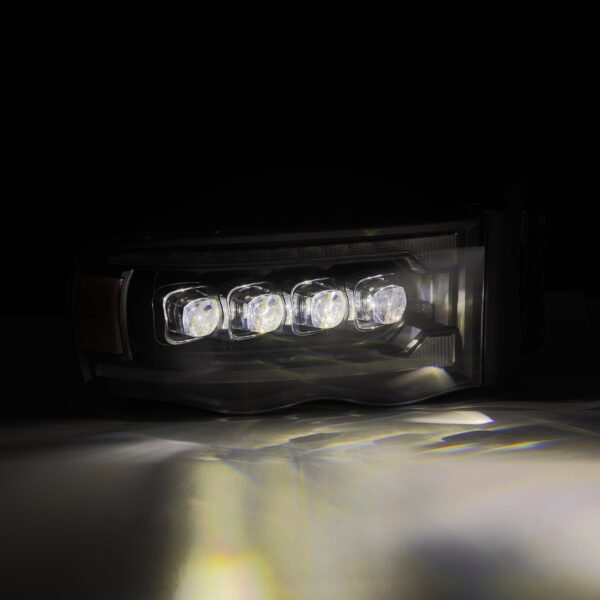 AlphaRex-LED Projector Headlights in Black