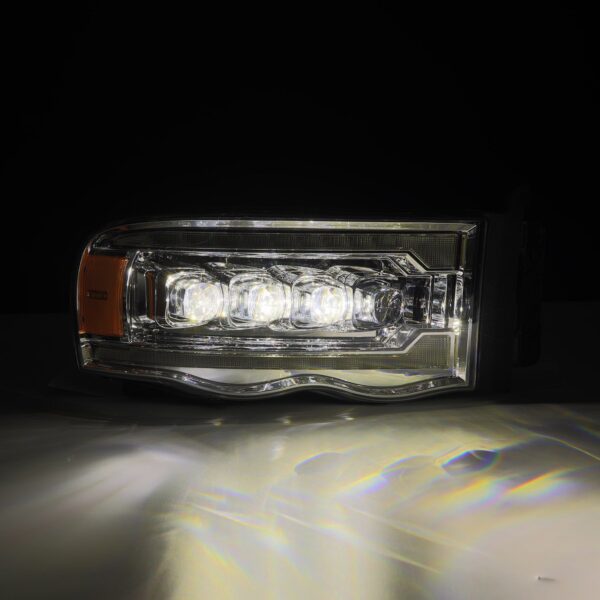AlphaRex-LED Projector Headlights in Chrome