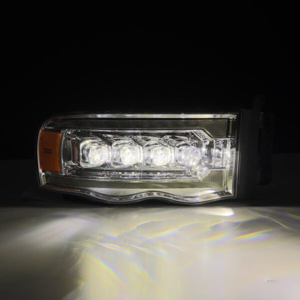 AlphaRex-LED Projector Headlights in Chrome