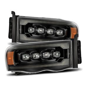 AlphaRex-LED Projector Headlights in Alpha-Black
