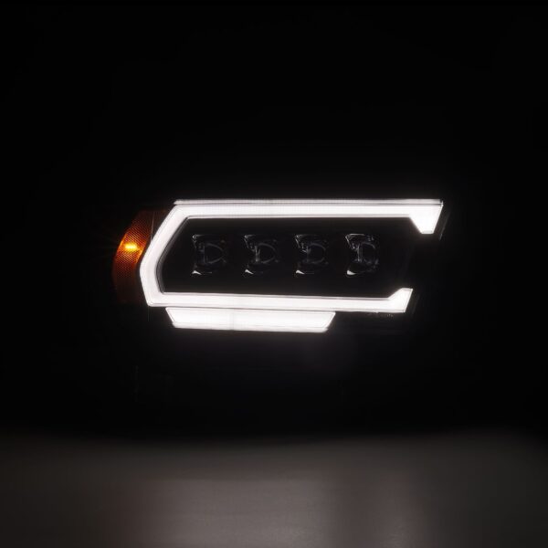 AlphaRex-19-24 Ram 1500 LED Projector Headlights in Black