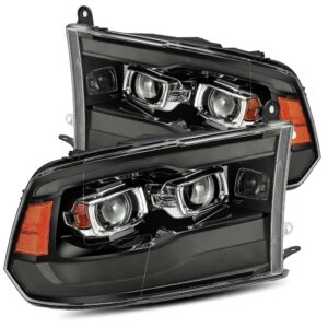 AlphaRex-Projector Headlights Plank Style Design Black