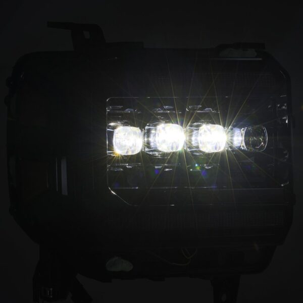 AlphaRex-LED Projector Headlights in Alpha-Black