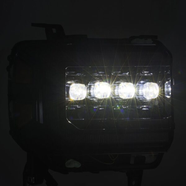 AlphaRex-LED Projector Headlights in Alpha-Black