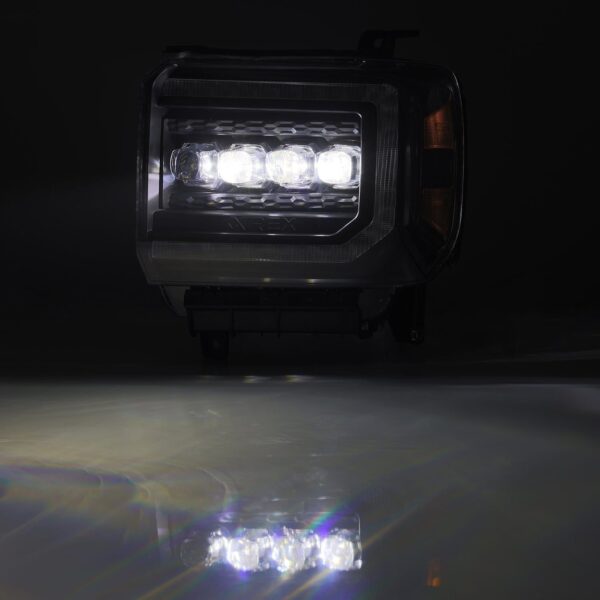 AlphaRex-LED Projector Headlights in Black