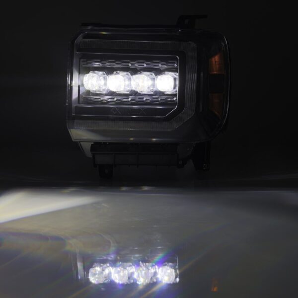 AlphaRex-LED Projector Headlights in Black
