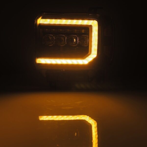 AlphaRex-LED Projector Headlights in Black