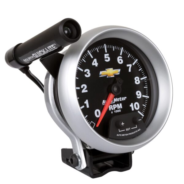 3-3/4 in. PEDESTAL TACHOMETER, 0-10,000 RPM, GM COPO CAMARO