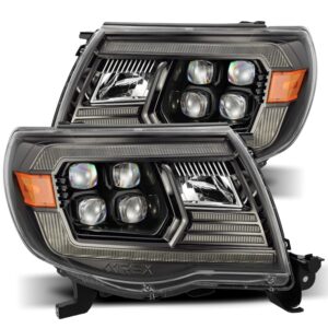 AlphaRex-LED Projector Headlights in Alpha-Black