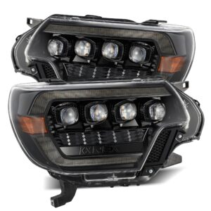 AlphaRex-LED Projector Headlights in Alpha-Black