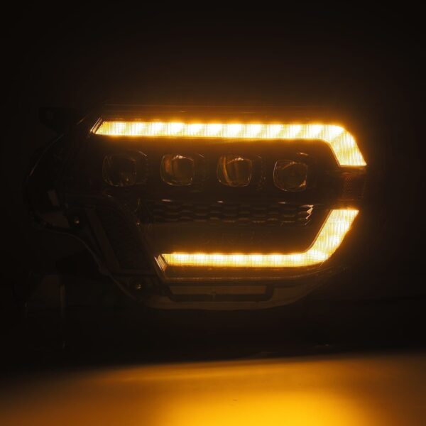 AlphaRex-LED Projector Headlights in Alpha-Black