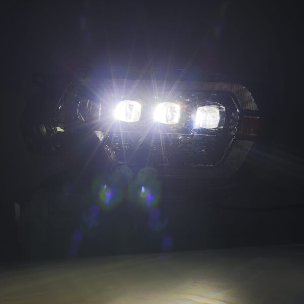 AlphaRex-LED Projector Headlights in Alpha-Black