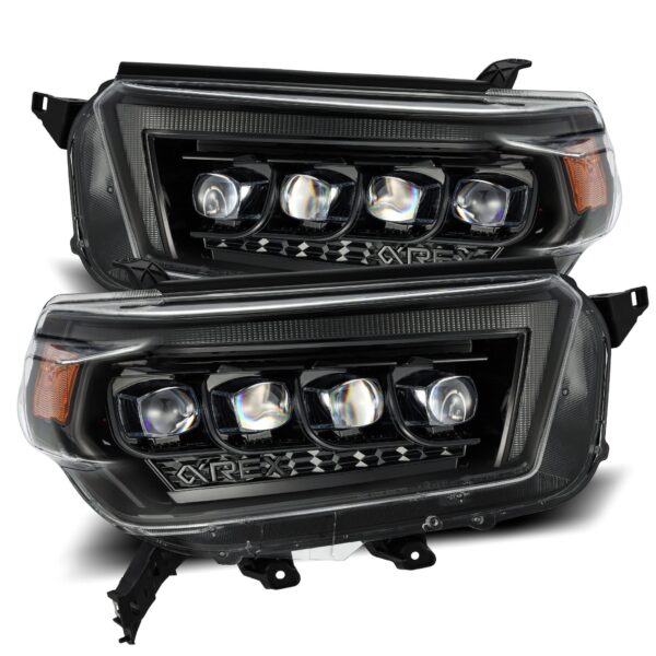 AlphaRex-LED Projector Headlights in Alpha-Black
